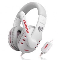 Somic硕美科 G923 电脑游戏监听耳机 头戴式语音耳麦 带麦 2色可选( 送军刀+鼠标垫)