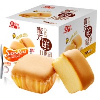 三惠 蜜方鲜蛋糕500g特产西式蒸小面包鸡蛋糕点心早餐零食品