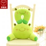 穿越龙 办公室汽车可爱卡通毛绒颈枕+腰枕两件套 10款可选