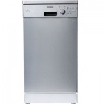 SIEMENS西门子 SR23E850TI 杰净系列 独立式 9套国标餐具 洗碗机 金属银色