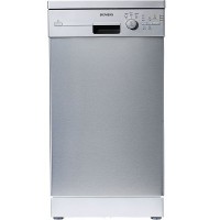 SIEMENS西门子 SR23E850TI 杰净系列 独立式 9套国标餐具 洗碗机 金属银色