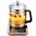 SKG 8049 多功能养生壶加厚电玻璃全自动中药壶 暗金色