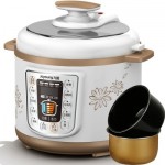 JOYOUNG九阳 JYY-50YS81 智能调压电压力锅5L 一锅双胆 24小时预约 白色