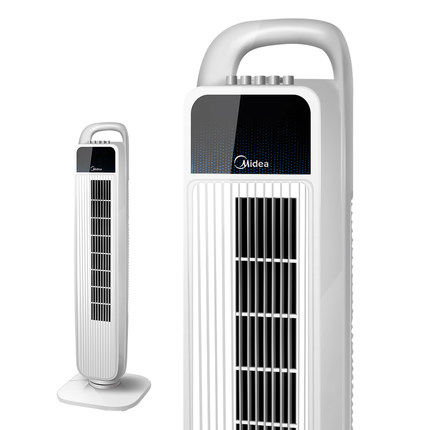 Midea美的 FZ10-15BW  无叶静音塔扇 家用电风扇 落地扇