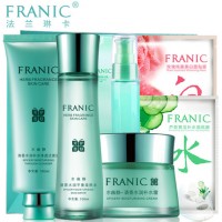 Franic法兰琳卡 护肤品套装正品补水保湿收缩毛孔玫瑰女化妆品套装