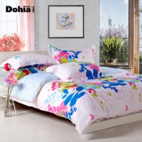 多喜爱 纯棉家纺田园床上四件套1.5/1.8m床 多款可选