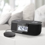 iLUV 便携式 闹钟蓝牙音箱 TimeShaker Micro 黑色 TSMICROCCBK (震动闹钟、FM)