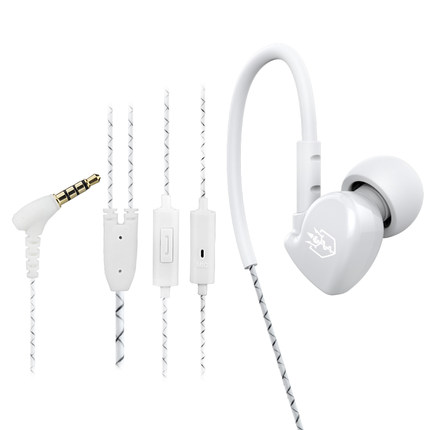 首望 S2 入耳式耳机 运动跑步耳机 手机线控音乐耳挂 耳麦 通话耳塞