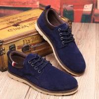 DVVD 2015秋季新品男士英伦绒面系带休闲鞋运动透气男鞋潮鞋板鞋懒人鞋 3色可选