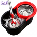 优尚嘉 双驱动手压拖把 桶旋转拖把 木地板拖把 布桶地拖 多款可选