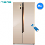 Hisense海信 BCD-628WTET/Q 双开门冰箱 家用对开门 无霜云智能
