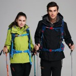 Toread探路者 防风防水透气男女情侣款三合一冲锋衣两件套TAWB92604/TAWB91603 多款可选