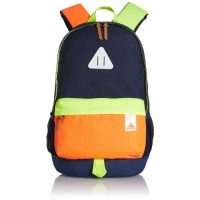 adidas 阿迪达斯 BACK TO SCHOOL 男式 双肩背包 AH4191 学院藏青蓝/亮黄荧光 NS
