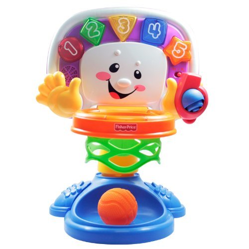 Fisher Price 费雪 音乐学习篮球架X6158 彩色 双语