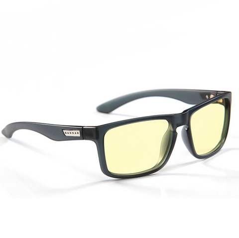 GUNNAR Intercept 玛瑙黑色镜框 琥珀色镜片 电竞防辐射眼镜