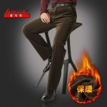 爱马伦 秋冬灯芯绒男裤休闲裤中老年男士条绒裤直筒宽松长裤子男装