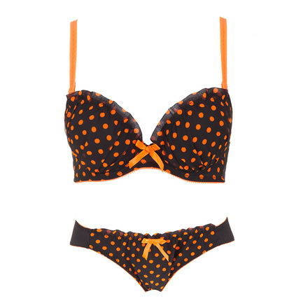 古今 性感小胸聚拢内衣套装组合两件套 文胸+内裤 0G8820 三色可选