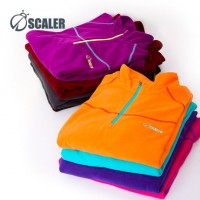 SCALER思凯乐 秋冬季男女情侣套头户外抓绒衣 摇粒绒加厚保暖大码抓绒衣 10色可选