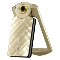 CASIO卡西欧 EX-TR500 数码相机 单机版 金色 (1110万像素 21mm广角 自拍神器)