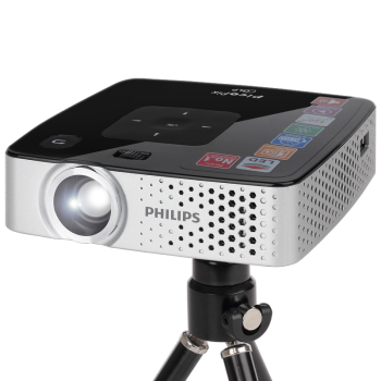 Philips飞利浦 PPX3515 手持微型投影仪 高清便携式投影机 车载充电