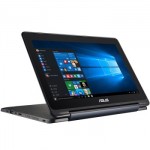 ASUS华硕 TP200S 11.6 英寸360度翻转触控笔记本电脑 (N3050 2G 128G SSD 十指触控 蓝牙 Win10 蓝色)