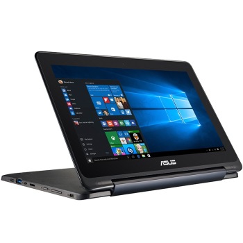ASUS华硕 TP200S 11.6 英寸360度翻转触控笔记本电脑 (N3050 2G 128G SSD 十指触控 蓝牙 Win10 蓝色)