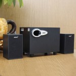 SADA赛达 D-200G 笔记本台式机电脑音响 USB迷你木质小音箱 2.1重低音炮 4款可选