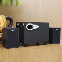 SADA赛达 D-200G 笔记本台式机电脑音响 USB迷你木质小音箱 2.1重低音炮 4款可选