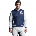 KAPPA卡帕 男士休闲运动服夹棉服 冬季贴身保暖外套 K0452MJ01