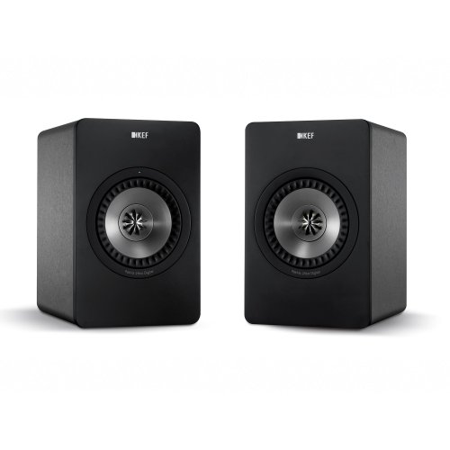 KEF X300A Wireless 无线WIFI发烧电脑桌面HI-FI音箱书架音箱 音响 黑色