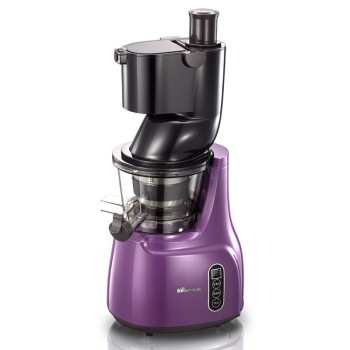 Bear小熊 YZJ-D02C1 原汁机 家用大口径高能效电动果汁机 紫色