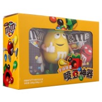 M&M's 牛奶巧克力豆320g(160g*2+喷豆机)