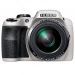 FUJIFILM富士 S9800 长焦数码相机 白色 (1600万像素/50倍光学变焦/3英寸LCD/EVF取景器)