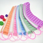 TUKY多吉 免搓澡巾拉背款加厚双面搓泥洗澡巾长条搓背巾拉背条 多色可选