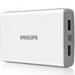 PHILIPS飞利浦 DLP2102 移动电源/充电宝 13000毫安 双USB输出 白色