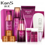 Kans韩束 墨菊巨补水化妆品套装女秋冬深层保湿爽肤水乳液护肤品 8件套
