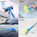 佳帮手 擦玻璃器双面伸缩杆擦窗神器玻璃刮水清洁器刷搽洗窗户工具