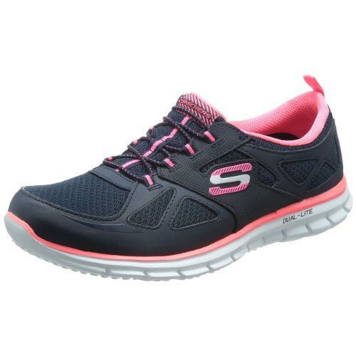 Skechers斯凯奇 Active系列 女 生活休闲鞋舒适透气记忆棉一脚蹬休闲鞋 22704