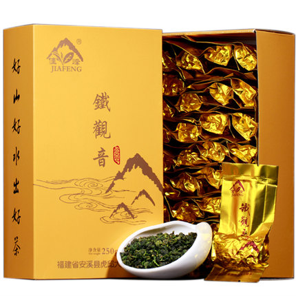 佳峰茶叶 特级浓香型安溪铁观音秋茶 高档礼盒装茶叶 tgy新茶