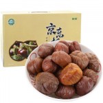 BHB 坚果炒货 年货干果礼盒 京东板栗礼盒100g*20袋