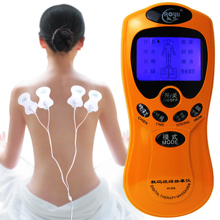 奥宇 AY-208B家用多功能电动按摩器全身颈部腰部肩颈椎穴位数码经络按摩仪