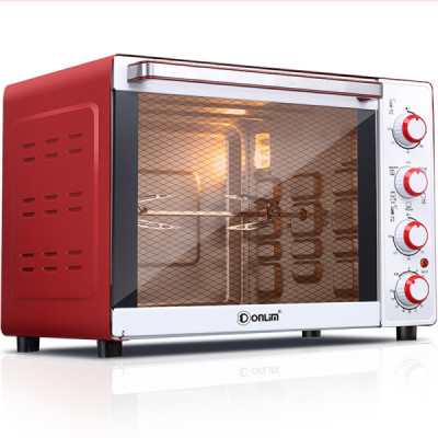 Donlim东菱 DL-K33E 家用多功能烘焙电烤箱 33L超大容量 红色