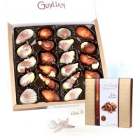 比利时进口 Guylian吉利莲 金贝壳巧克力礼盒250g*2盒