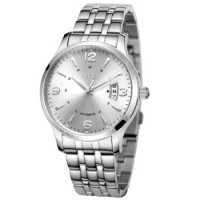 FIYTA飞亚达 手表 卓雅系列机械男表白盘钢带DGA0008.WWW