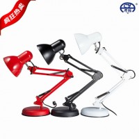 上海制造成裕 美式台灯护眼台灯办公长臂卧室床头灯夹子夹灯