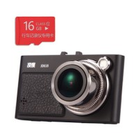 BLACKVIEW凌度 爵士黑 京东定制 高清大镜头夜视行车记录仪 含16G内存卡