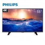 PHILIPS飞利浦 55PUF6056/T3 55英寸 4K超高清智能电视(黑色)