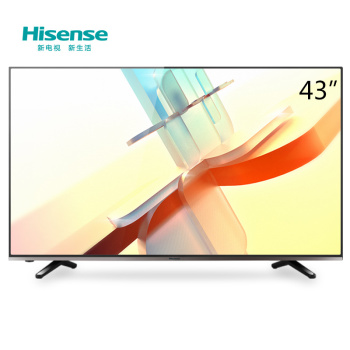 Hisense海信 LED43EC210D 43英寸 H.265高清解码 蓝光LED液晶电视 (黑色)