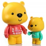 优彼亲子熊学前家教机三代 优比宝贝家ubbie小熊早教机故事机 智能语音互动优彼熊玩具