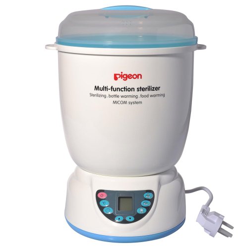 PIGEON贝亲 消毒锅促销装PL79(多功能消毒锅RA03+600ml奶瓶清洁剂补充装MA28)